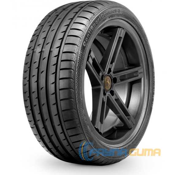 Купить Летняя шина CONTINENTAL ContiSportContact 3 245/50R18 100Y Run Flat