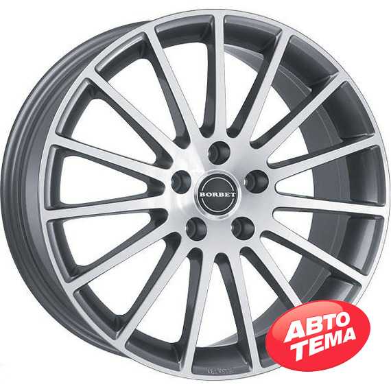 Купить BORBET LS Crystal Silver R18 W8 PCD5x114.3 ET45 DIA72.6