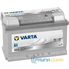 VARTA 6СТ-74 SILVER dynamic (E38) - 