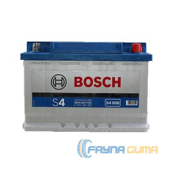 Купить Аккумулятор BOSCH (S40 08) 6CT-74 АзЕ R