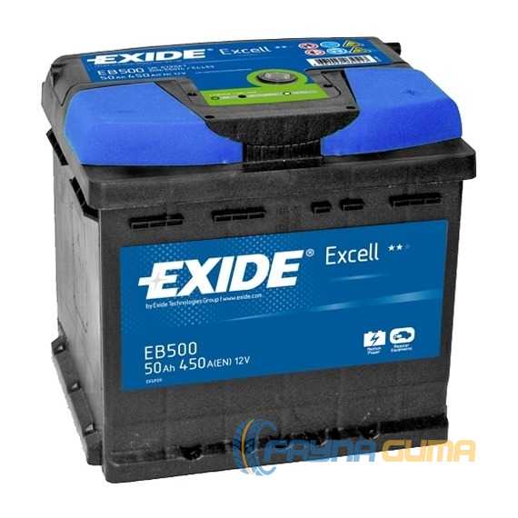 Купить EXIDE Excell 50Ah-12v (207х175х190) R,EN 450