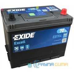 Купити EXIDE Excell 70Ah-12v (266х172х223) R,EN 540