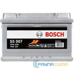 Аккумулятор BOSCH 6СТ-74Ah 750A S5 - 