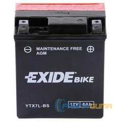 Купити Акумулятор EXIDE AGM 6СТ-6 12В R (ETX7L-BS)