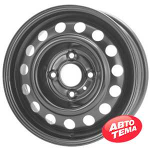 Купити Легковий диск STEEL KAP Black R16 W6.5 PCD4x108 ET32 DIA65.1