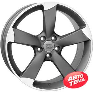 Купити WSP ITALY GIASONE W567 MATT GUN METAL POLISHED R19 W8.5 PCD5x112 ET43 DIA66.6