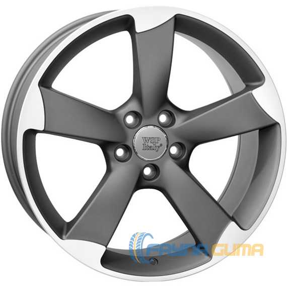 Купити WSP ITALY GIASONE W567 MATT GUN METAL POLISHED R20 W8.5 PCD5x112 ET43 DIA66.6