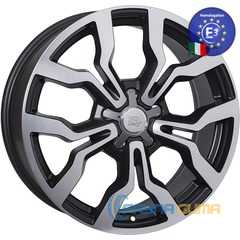 Купити WSP ITALY MEDEA W565 DULL BLACK PO​LISHED R18 W7.5 PCD5x112 ET51 DIA57.1
