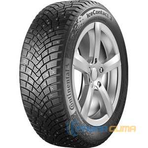 Купить Зимняя шина CONTINENTAL IceContact 3 255/40R19 100T (Под шип)