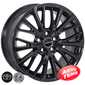 Купить Легковой диск ZF TL1515 BLACK R18 W8 PCD5x114.3 ET50 DIA60.1