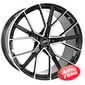 Купити REPLICA FORGED A970 GLOSS-BLACK-WITH-MACHINED-FACE​ FORGED R22 W10 PCD5x112 ET21 DIA66.5