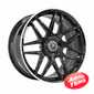 Купити REPLICA FORGED MR1039 GLOSS-BLACK-WITH-STRIP FORGE​D R20 W9 PCD5x112 ET28 DIA66.6
