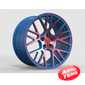 Купити Легковий диск WS FORGED WS2106 MATTE_BLUE(INSIDE)_WITH_RED(OUTSIDE)_FACE_FORGED R20 W9.5 PCD5X114.3 ET30 DIA70.5
