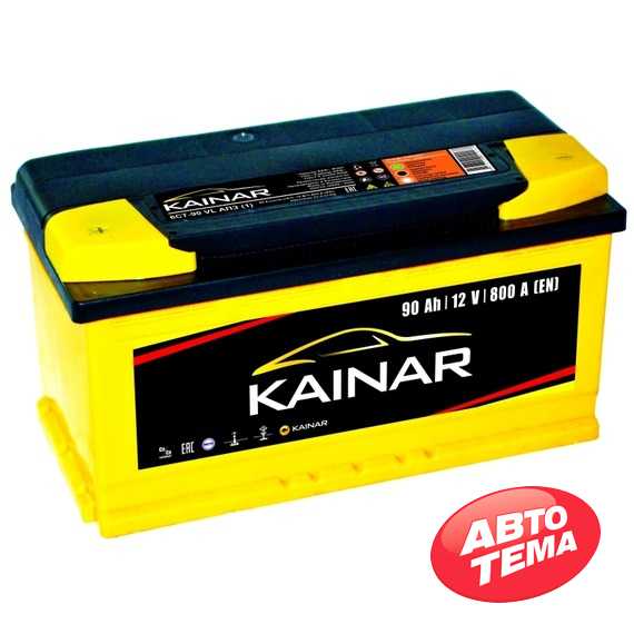 Купити Акумулятор KAINAR Standart P​lus 90Ah-12v (353х175х190),R,EN800