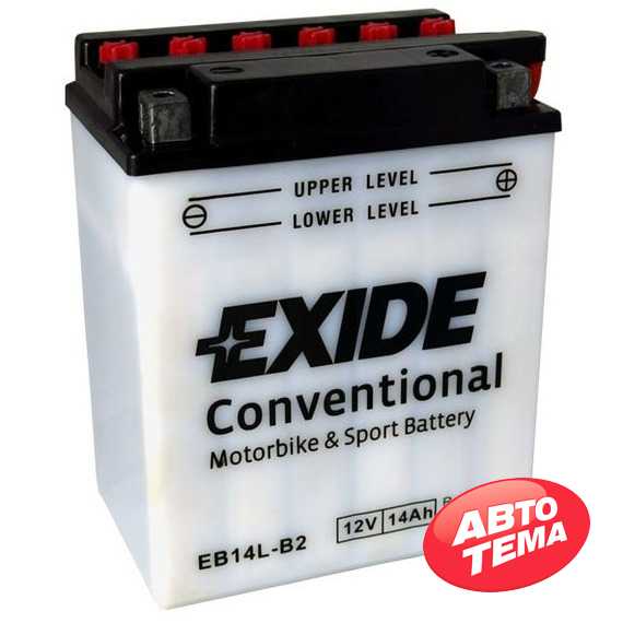 Купити Акумулятор EXIDE (EB14L-A2) 14Ah-12v (134х89х166) R, EN145