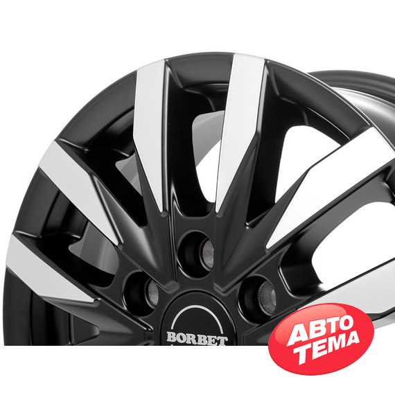 Купити Легковой диск BORBET CW6 Black Polished Matt R18 W7.5 PCD6x114.3 ET40 DIA66.1