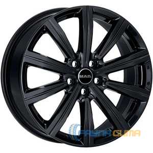 Купити Легковий диск MAK BIRMINGHAM GLOSS BLACK R19 W8 PCD5X108 ET45 DIA63.4