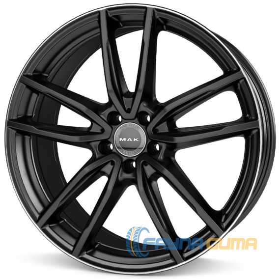 Купити Легковий диск MAK EVO GLOSS BLACK MIRROR RING R20 W9 PCD5X112 ET57 DIA66.5