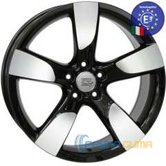Купити Легковий диск WSP ITALY VITTORIA W568 GLOSSY BLACK POLISHED R19 W8.5 PCD5x112 ET43 DIA66.6