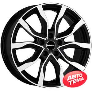 Купити Легковий диск MAK KOLN BLACK MIRROR R21 W9.5 PCD5X127 ET45 DIA71.6