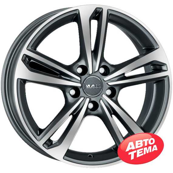Купить Легковой диск MAK EMBLEMA GUN MET MIRROR FACE R17 W7.5 PCD5x115 ET45 DIA70.2