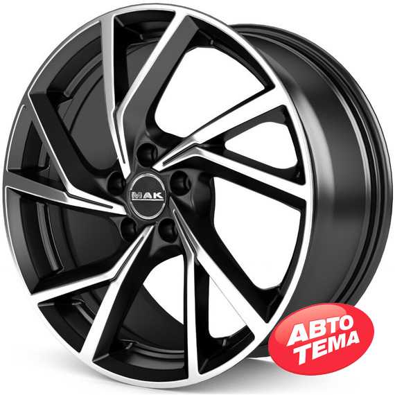 Купити Легковий диск MAK KASSEL BLACK MIRROR R19 W8.5 PCD5x112 ET20 DIA66.45