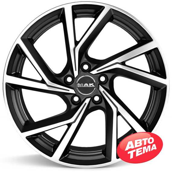 Купити Легковий диск MAK KASSEL BLACK MIRROR R19 W8.5 PCD5x112 ET20 DIA66.45