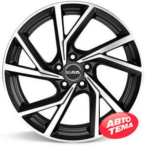 Купити Легковий диск MAK KASSEL BLACK MIRROR R19 W7.5 PCD5x112 ET50 DIA57.1