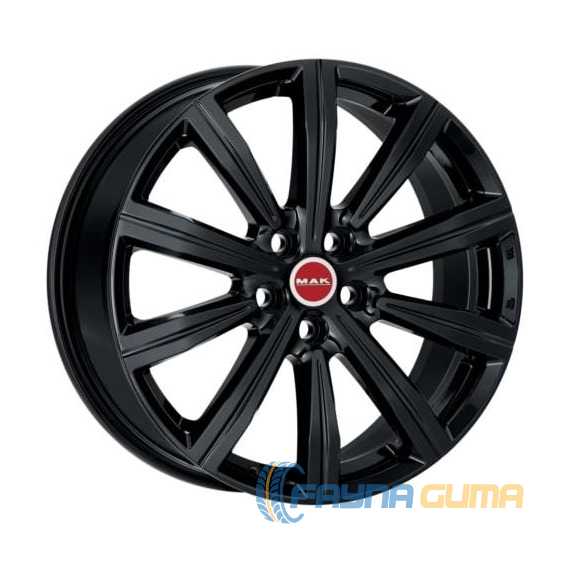 Купить Легковой диск MAK BIRMINGHAM GLOSS BLACK R20 W8.5 PCD5X120 ET35 DIA64.1