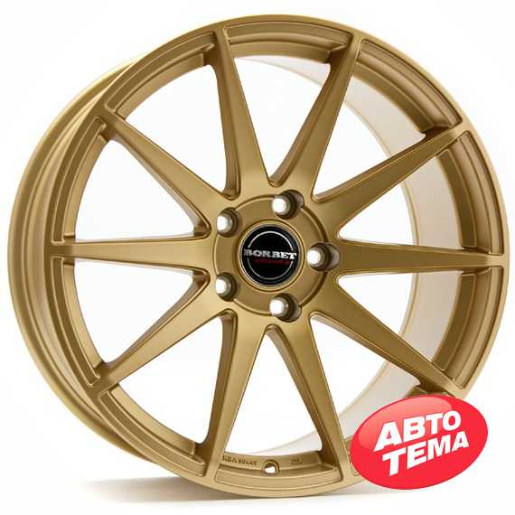 Купити Легковий диск BORBET GTX GOLD MATT R19 W9.5 PCD5x112 ET35 DIA72.6
