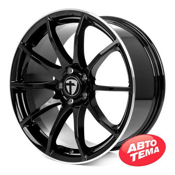 Купить Легковой диск TOMASON TN1 GLOSSY BLACK RIM POLISHED R19 W8.5 PCD5x108 ET40 DIA72.6