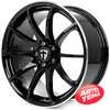 Купити Легковий диск TOMASON TN1 GLOSSY BLACK RIM POLISHED R19 W8.5 PCD5x112 ET30 DIA72.6