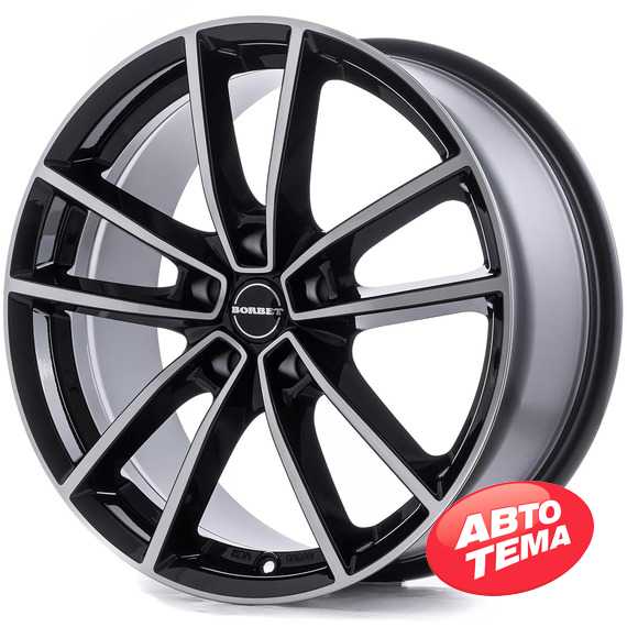 Купить Легковой диск BORBET W BLACK POLISHED GLOSSY R18 W8 PCD5x114.3 ET50 DIA72.5