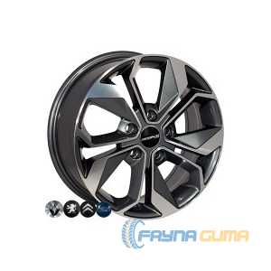 Купити Легковий диск ZW BK5168 GP R15 W6.5 PCD5x108 ET37 DIA65.1
