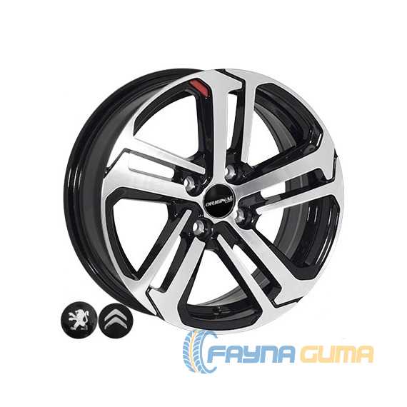 Купити Легковий диск ZW BK5447 MB R15 W6.5 PCD4x108 ET25 DIA65.1