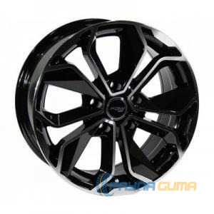 Купить Легковой диск REPLICA RN2019 Black Machine Face R16 W7.0 PCD5x114,3 ET37 DIA73.1