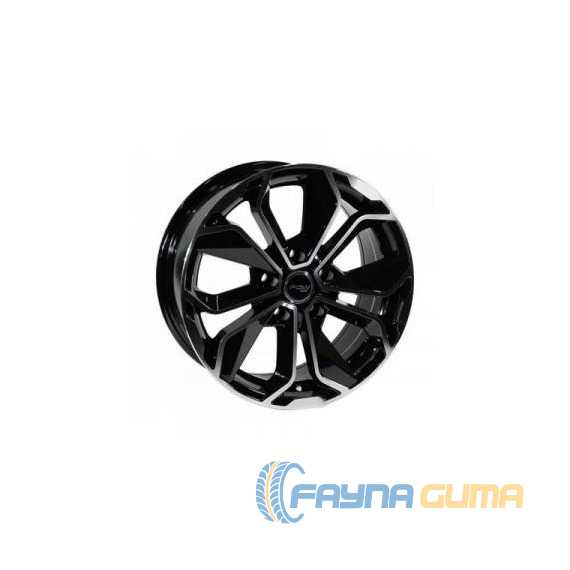 Купить Легковой диск REPLICA RN2019 Black Machine Face R16 W7.0 PCD5x114,3 ET37 DIA73.1