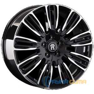Купити Легковий диск REPLICA LR73 Black Machine Face R21 W9.5 PCD5x120 ET45 DIA72.6