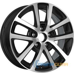 Купить Легковой диск REPLICA VV23 Black Machine Face R16 W6.5 PCD5x112 ET50 DIA57.1