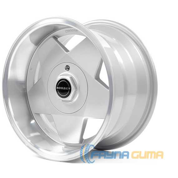 Купить BORBET A Silver Polished R16 W7.5 PCD5x112 ET20HUB66.6