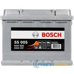 Купити Аккумулятор BOSCH S5 63Ah 610A (S50 050) (L2) R+ (242x175x190)