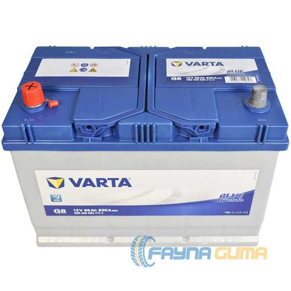 Автомобильний акумулятор VARTA Blue Dynamic Asia (G8) - 