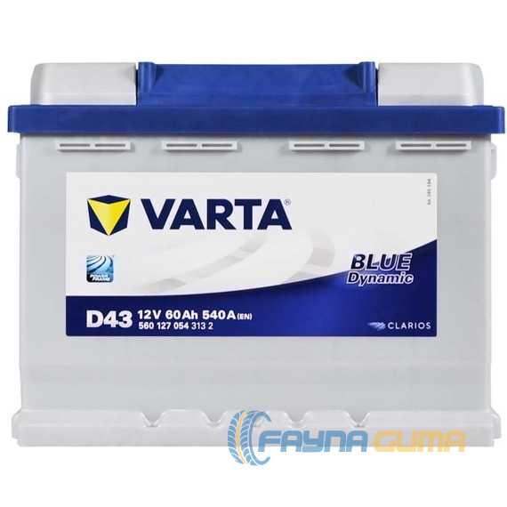 Аккумулятор VARTA Blue Dynamic (D43) - 