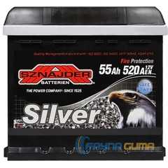 Купити Аккумулятор SZNAJDER Silver 55Ah 520A R Plus