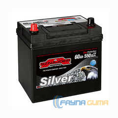 Купить Аккумулятор SZNAJDER Silver Calcium Asia 60Аh 550А L plus (D23) (560 A0)