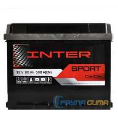 Купить Аккумулятор INTER Sport 60Ah 580A L Plus (L2)
