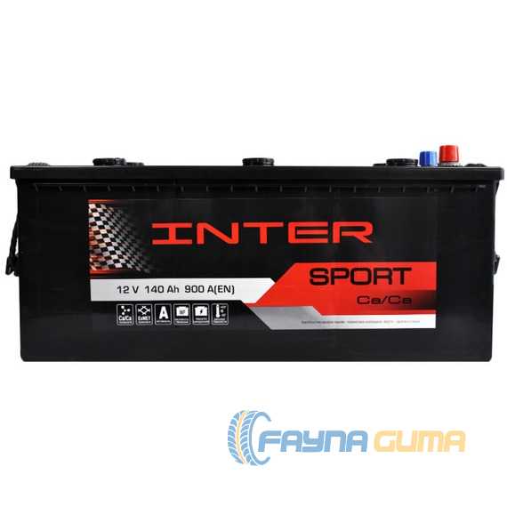 Купить Аккумулятор INTER Sport 140Ah 900A L Plus (D4)