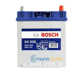 Купити Акумулятор BOSCH (S40 300) (B19) Asia 40Ah 330A R Plus