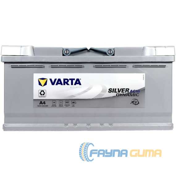 Купити Акумулятор VARTA Silver Dynamic AGM (A4) 6СТ-105 АзЕ 605901095