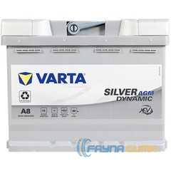 Купити Акумулятор VARTA Silver Dynamic AGM (A8) 6СТ-60Ah R plus